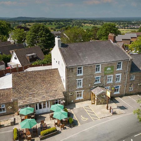 Отель The Millstone, Mellor Блэкберн Экстерьер фото The Green Man, from the air